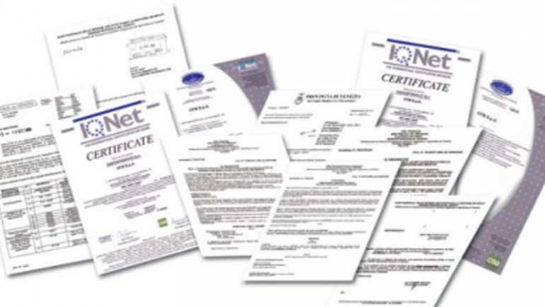 Certificazioni